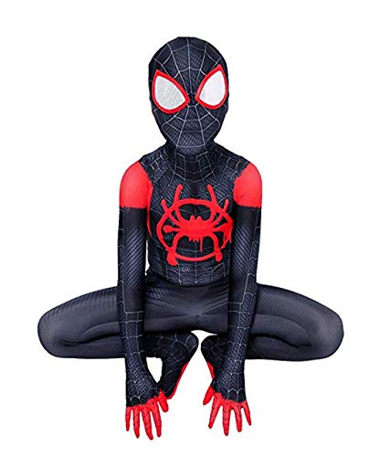 YostyleCRJUS TOPUNY Kids Halloween Costume Boys Superhero Cosplay Bodysuit Spandex Jumpsuit for