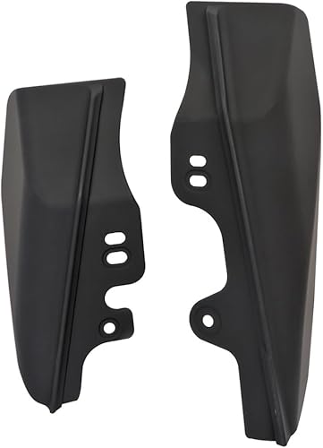 Miniatura 3 de H RUO Deflector de aire de marco medio negro mate para Harley Touring Street Electra Glide Road King FLHR FLHX FLTR FLHT 2001-2008