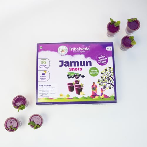 Image of Tribalveda Jamun Shots | As Seen on Shark Tank | Immunity Booster | Blood Sugar Support | 100% Natural Ayurvedic Drink