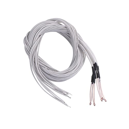 Mobestech 5Pcs Sensores Termistor Ntc Impressora Sensor De Temperatura Branco 100K
