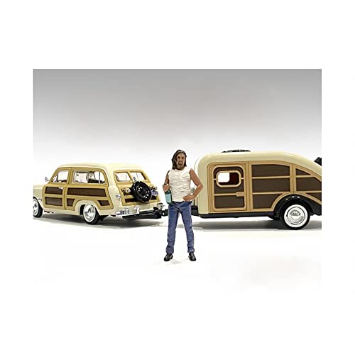 American Diorama Campers Figure 3 for 1/18 Scale Models