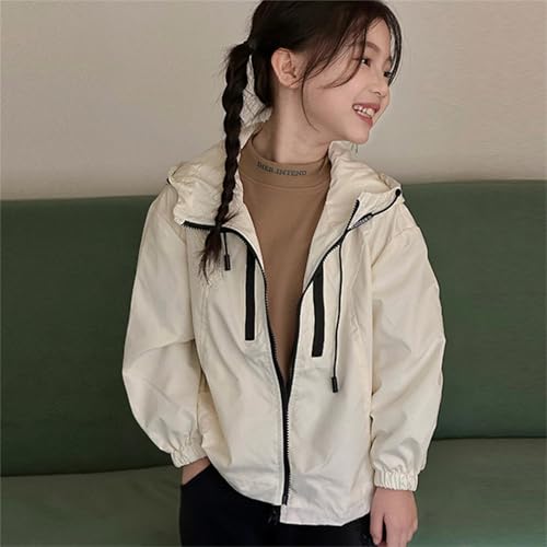 Kids Boys Multi Pockets Rain Jackets Zip Up Lightweight Plain Athletic Windproof Raincoats Girls Thin Cozy Outerwear3