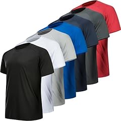 7 Pack Black, Dark Grey, Light Grey, Navy, White, Blue, Red