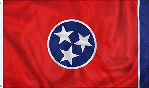 PMLAND 3x5 feet Tennessee State Flag - Printed Vivid Color Quality Polyester Flag Indoor Outdoor