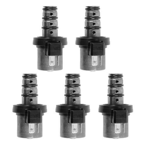 ZDKK Transmission Shift Solenoid Set OE 46313-39051/F4A42 for Hyundai/Mitsubishi Eclipse/Sonata/Tucson/Elantra 2000-2012–Optimized Hydraulic Pressure & Shift Performance