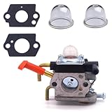 Ewillownm Compatible avec carburateur de rechange pour taille-haie Stihl HS81 HS81R HS81RC HS81T HS86 HS86R HS86T
