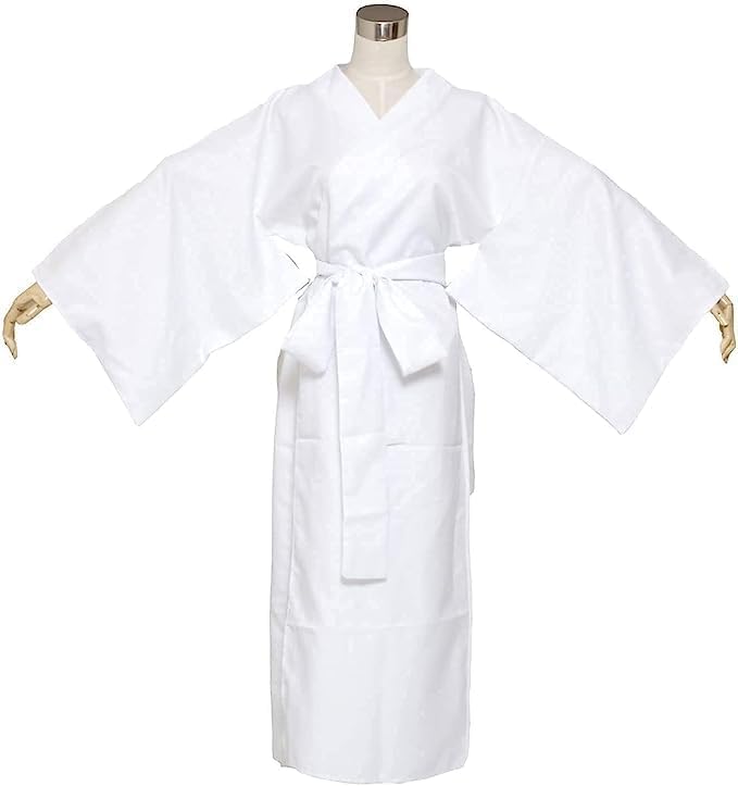 Amazon.co.jp: [BEROZACOS] コスプレ 白装束 衣装 着物 浴衣 修行 滝行 白衣 : おもちゃ