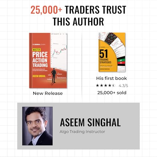 Image of Master Price Action Trading - 51 Days Live Trading Examples by Aseem Singhal | Support & Resistance, Breakout, Market Structure | Bestselling Author of 51 Trading Strategies | ZebraLearn