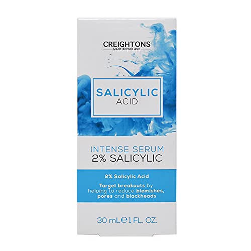 Creightons Salicylic Acid Intense Serum 2% (30ml) - Reduces Blemishes, Pores & Blackheads, Clear, 30 ml (Pack of 1) - Image 2