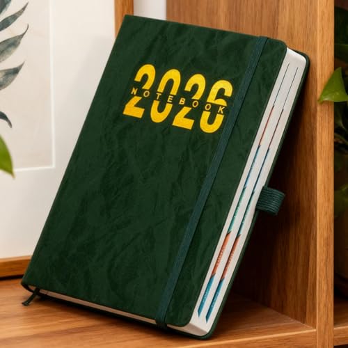 Agenda 2026 A5 con cubierta impermeable resistente para oficina y planificacion 4