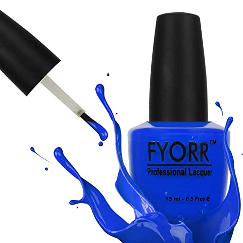 Image of FYORR Northen Light Professional Nail Polish | Long Lasting, Quick Dry, Chip Resistant, High Shine Nail Paint | Smooth & Easy Application, Vibrant Trendy Shades for Women & Girls Party Daily Use 15ml