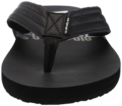 Image of Quiksilver mens Quiksilver Men's Carver Print 3 Point Flip Flop Athletic Sandal