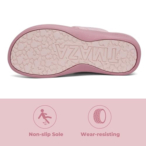 Image of Womens Platform Arch Support Flip Flops | Summer Wedge orthotic Slide Sandals footbed Thong Sandals for Pool Beach