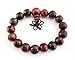 15mm Tibetan Buddhist Wood Buddha Beads Wrist Mala