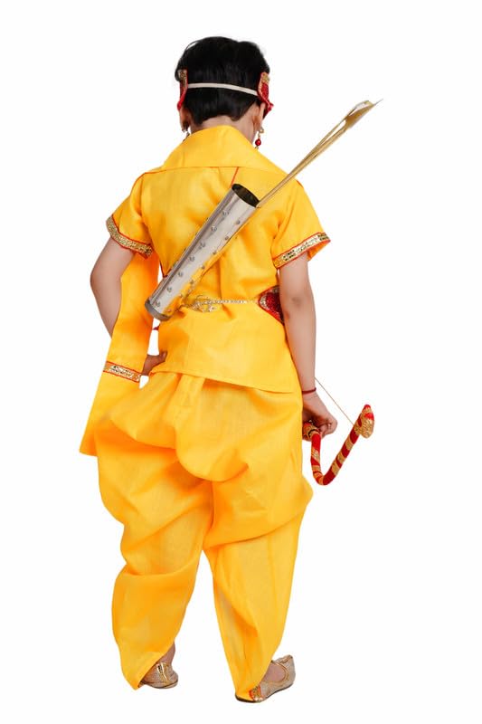 Image of Kaku Fancy Dresses Ram Costume for Kids Infant Baby Ram Dress for Boys with Accessories