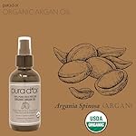 PURA D'OR 4 Oz ORGANIC Moroccan Argan Oil - USDA Certified 100% Pure & Cold Pressed Virgin Premium Grade Natural Moisturizer Treatment For Dry, Damaged Skin, Hair, Face, Body & Scalp - Men & Women - Image 4