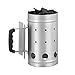 Relaxdays 10022312 Ciminiera di Accensione Barbecue, Acciaio, HxD: 27 x 16 cm,...