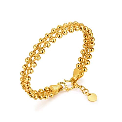 Bracelet Feng Shui en Or Jaune 18 carats pour femme élégante au quotidien