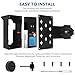 ZJMCAJY Video Doorbell Mount Theft Doorbell Door Bracket No Drill Doorbell Mounting Bracket Multipurpose Doorbell Door Holder for Houses Apartments Rentals Dormitories QUZHEMA_US(black)