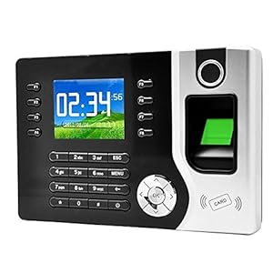 2.4″ TFT LCD-scherm Biometric Fingerprint Attendance Machine ID Card Reader Time Clock Recorder Employee, controleren-in TCP/IP-functie en USB Drive