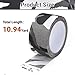 Treaful Camo Duct Tape, 1 Roll 2 in x 10.9yd Strong Adhesive Camouflage Stealth Silencing Strips Camo Wrap Tape Grip Stretch Bandage for Outdoor Sports Hunting Camping Gear Protective-Black White Camo