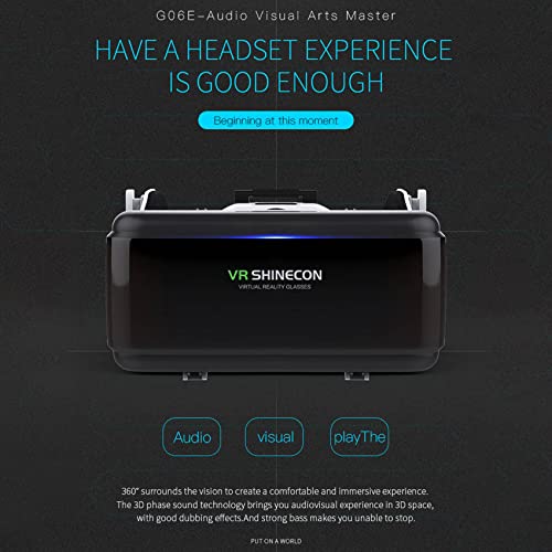 Soaying 500210260A1 Vr Virtual Reality 3D Glasses Box Stereo Vr For Cardboard Headset Helmet thumb #5