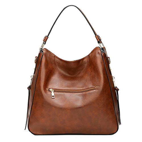 Women's Two-layer Cowhide Leather Fashion Handbag Temperament Messenger Shoulder Bag, One Color, One Size2