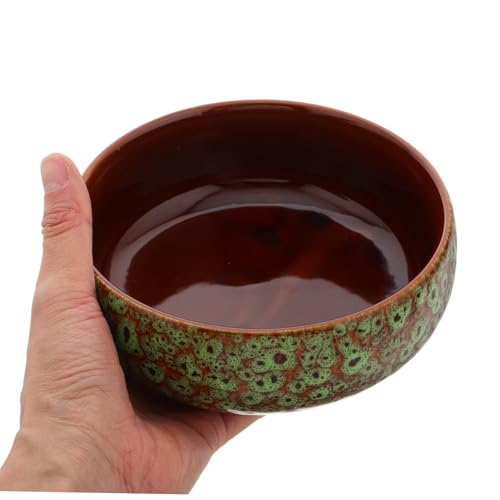 Pot hydroponique céramique DOITOOL avec soucoupe pour fleurs aquatiques - 5