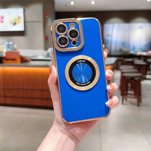 Étui de film d'appareil photo en verre pour iPhone 12 Pro Max, finition placage luxe
