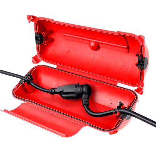 Image of Flemoon Outdoor Extension Cord Safety Cover, for Outdoor Outlets
