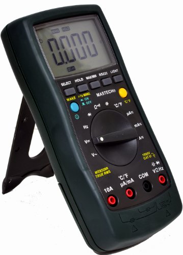 Mastech Ms8220R 6,000 Counts Auto-Ranging True Rms Ac/Dc Digital Multimeter With Rs232 Pc Interface And Temperature C&F #TOP1
