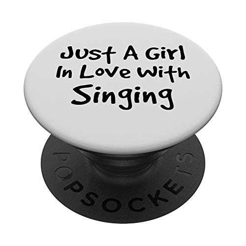 Girl In Love With Singing | Sing Singer Women Design