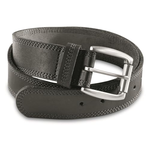 Guide Gear 1.5” Leather Belt; for Work, Casual or Dress