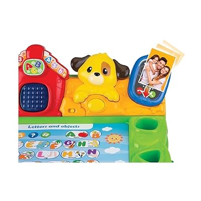 Winfun Smart Learning Interactive Activity Desk for Kids, Educational Learning Hub with Touch, Drawing, LED Screen for Letters, Numbers, Shapes, Songs, Creative Fun for Toddlers 24M+