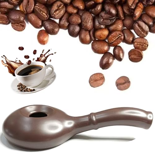 Torrefazione per caffè, in ceramica, con manico esteso, portatile, per uso domestico, arachidi, anacardi, castagne, stufa, per casa e caffè