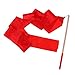 Produktbild Kinder Gymnastikband mit Stab Tanzband Wirbelband Schwungband Rhythmikband Dance Farbbänder für Frauen Mädchen - 3 m x 10 cm