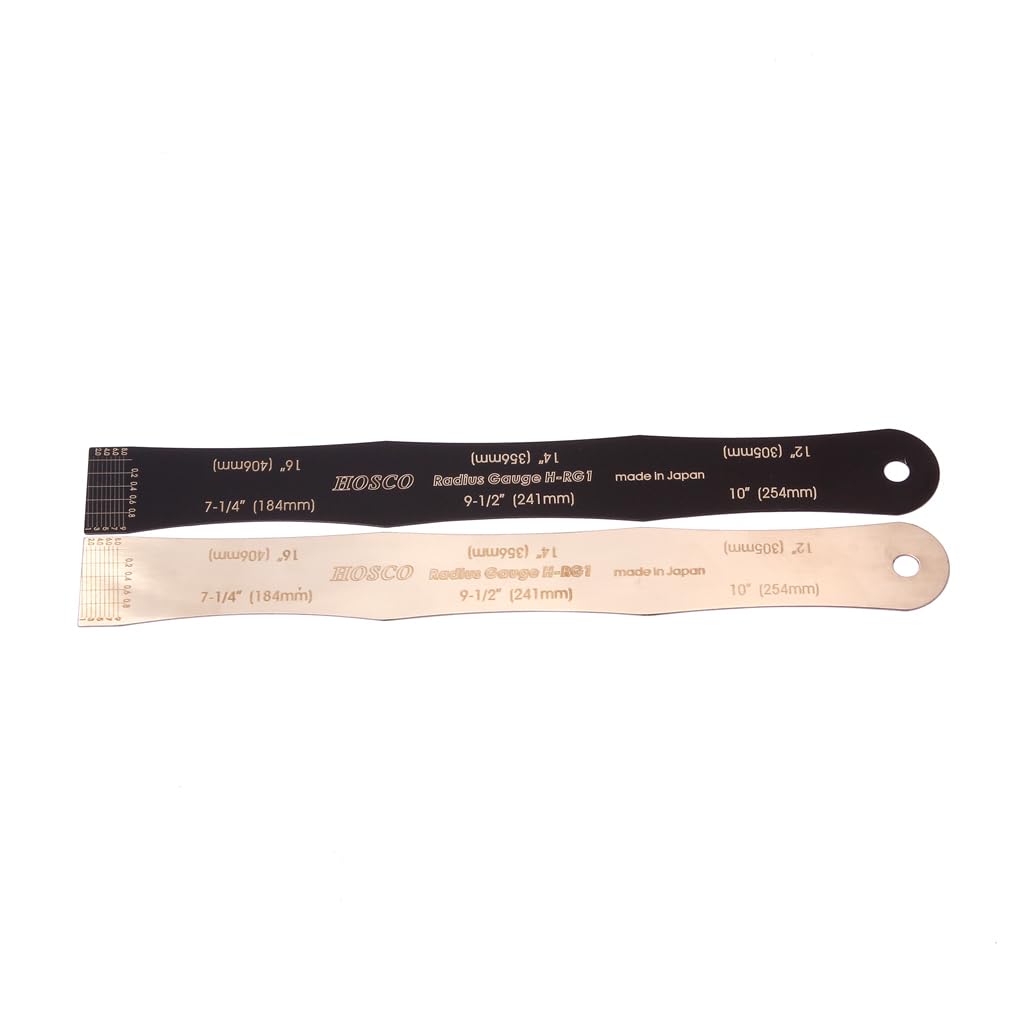 RuiJOTWAT Bass Guitar Neck Radius Gauge Ruler Setup Measuring Instruments - Image 2