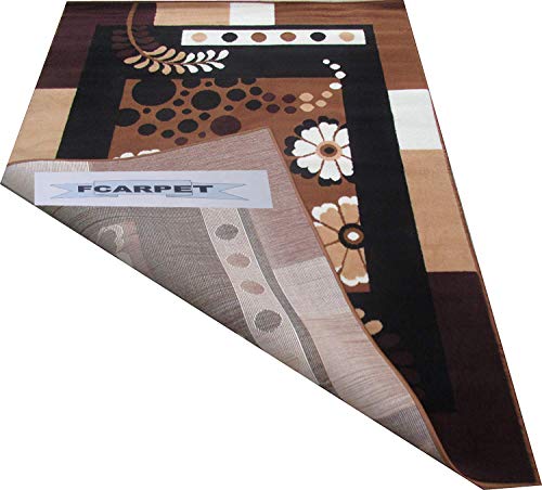 Image of Most Prefer Design 110X165 CM(4X5 FEET) Gold Multi