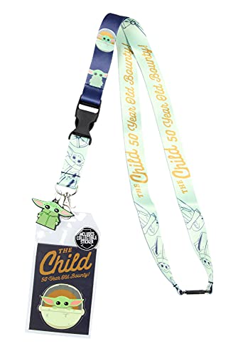 Porte-badge Star Wars au bureau avec Grogu The Mandalorian Bioworld