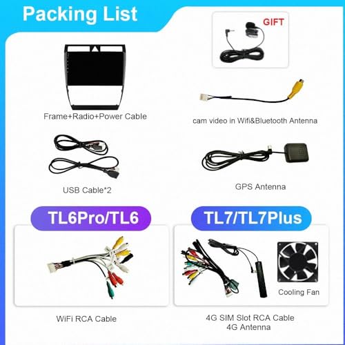 Radio Coche GPS 2 DIN para Audi A4 B6 B7 con Pantalla Incell 4G+64G y Bluetooth 5