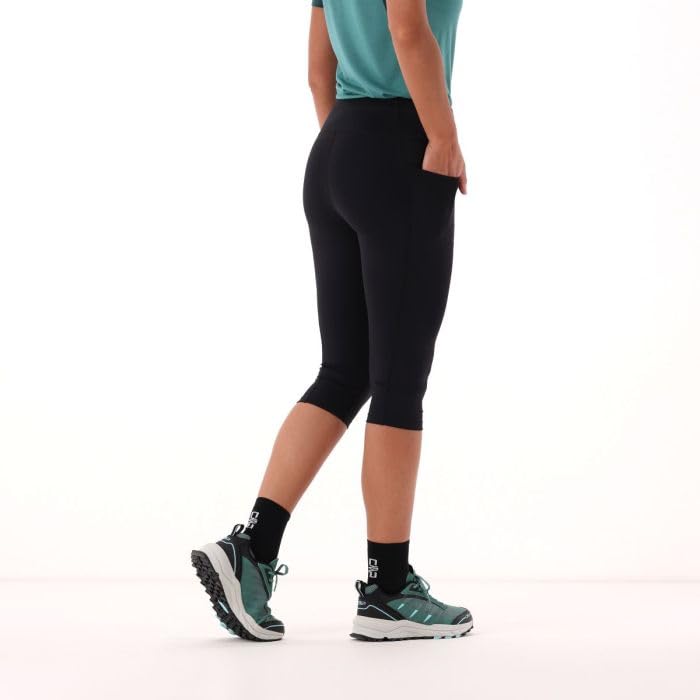 Leggings 3/4 para mujer CMP 35C6626 de malla transpirable 3