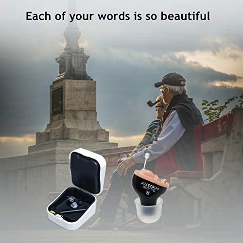 LAIWEN Digital Hearing Amplifier 6 Channels Invisible PSAP Noise Reduction with Volume Control