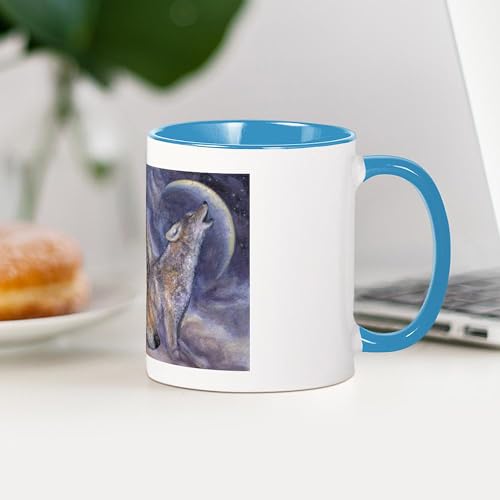 Taza Café Cerámica 11 oz Color Blanco CafePress miniatura 4
