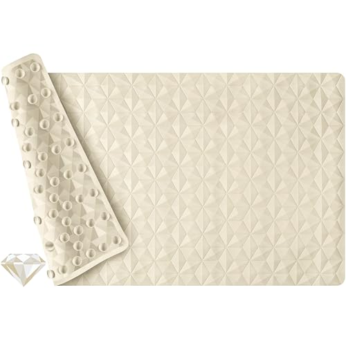 Tapis de bain antidérapant avec 241 ventouses de sécurité lavable