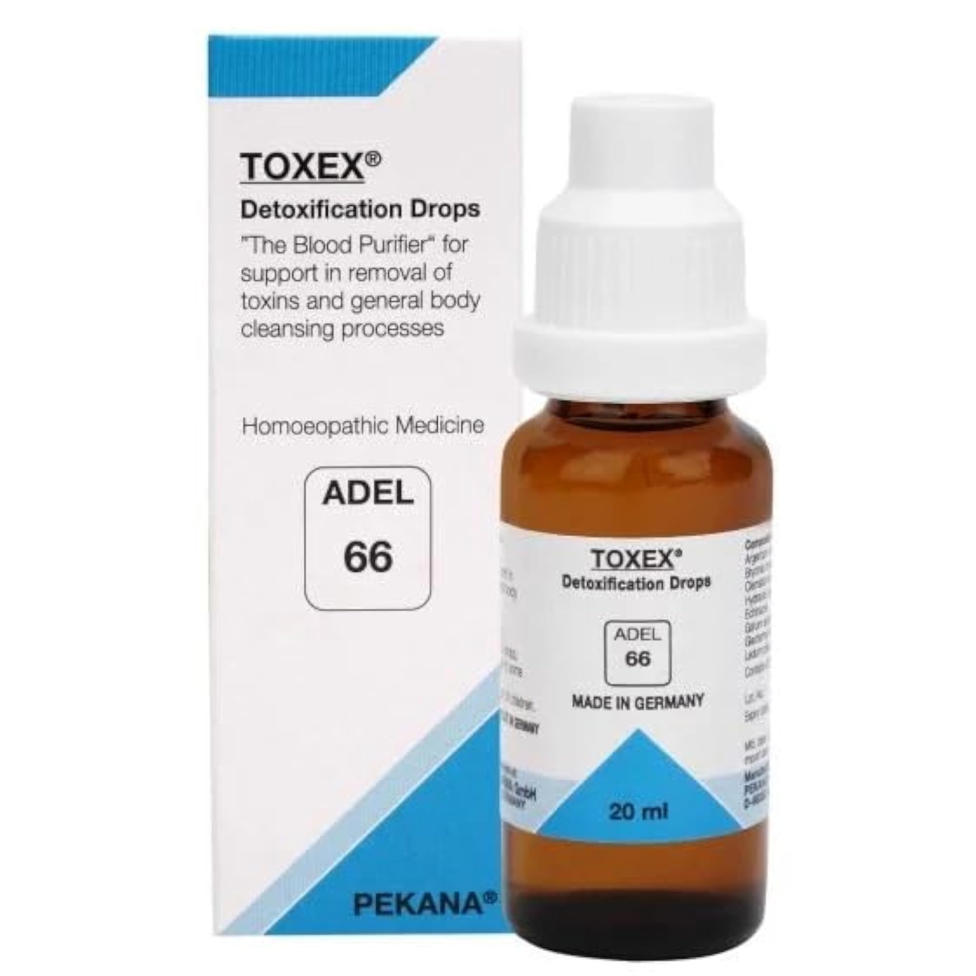 ADEL Detoxification Drops, Pack of 4 for Cleansing