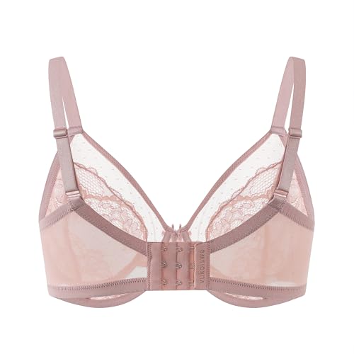 Vukoiswe Minimizer Bra for Women, Plus Size Full Coverage Underwire Bra - image 7