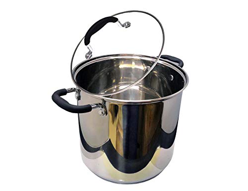 Easyday Stockpot Stainless Steel Stock Pot with Lid (8 Quart)