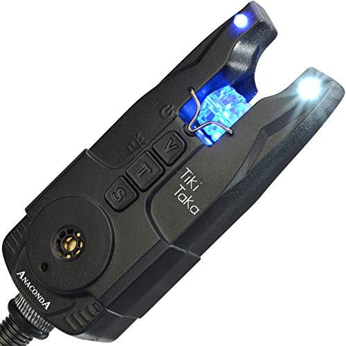 Anaconda-Unisex--Erwachsene-Saenger-Tiki-Taka-2er-Funkset-Bissanzeiger-Schwarz-Reichweite-ca-150m-bei-optimalen-Bedingungen