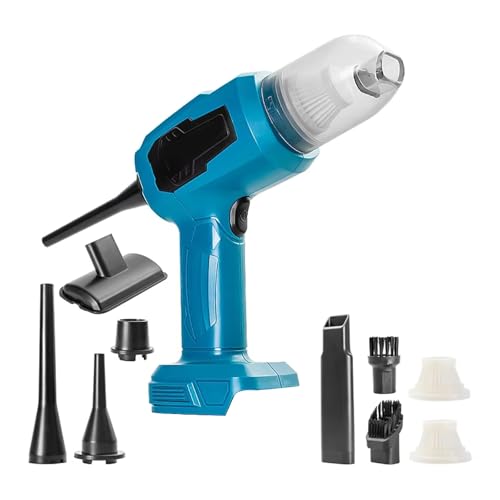 DEKKRYNFV Aspiradoras de mano silenciosas con USB recargable, textura portátil para coche, oficina, coche y hogar