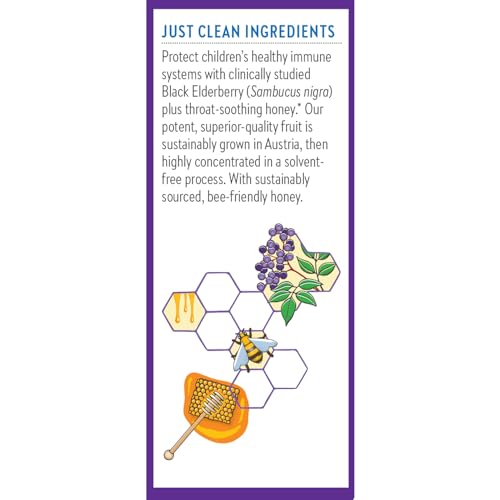 New Chapter 64x Concentrated Elderberry Kids Syrup, 4 fl oz - image 7